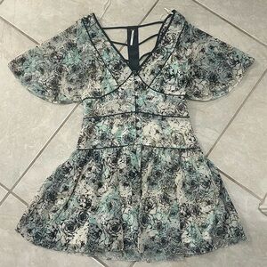 Free People Perfect Dream Floral Mini Dress size 6